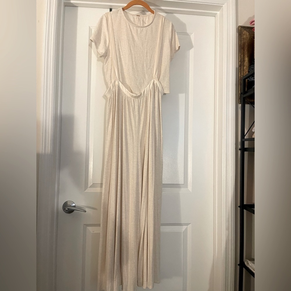 Free People Brookside 2 Piece Overall Set. Size L. NWOT - Picture 7 of 15